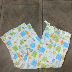 NWT Women's Plus Cacique Capri lounge pants 18/20
